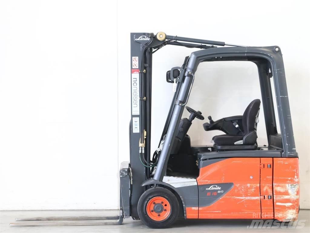 Linde E16/386-02 EVO Elektro Stapler