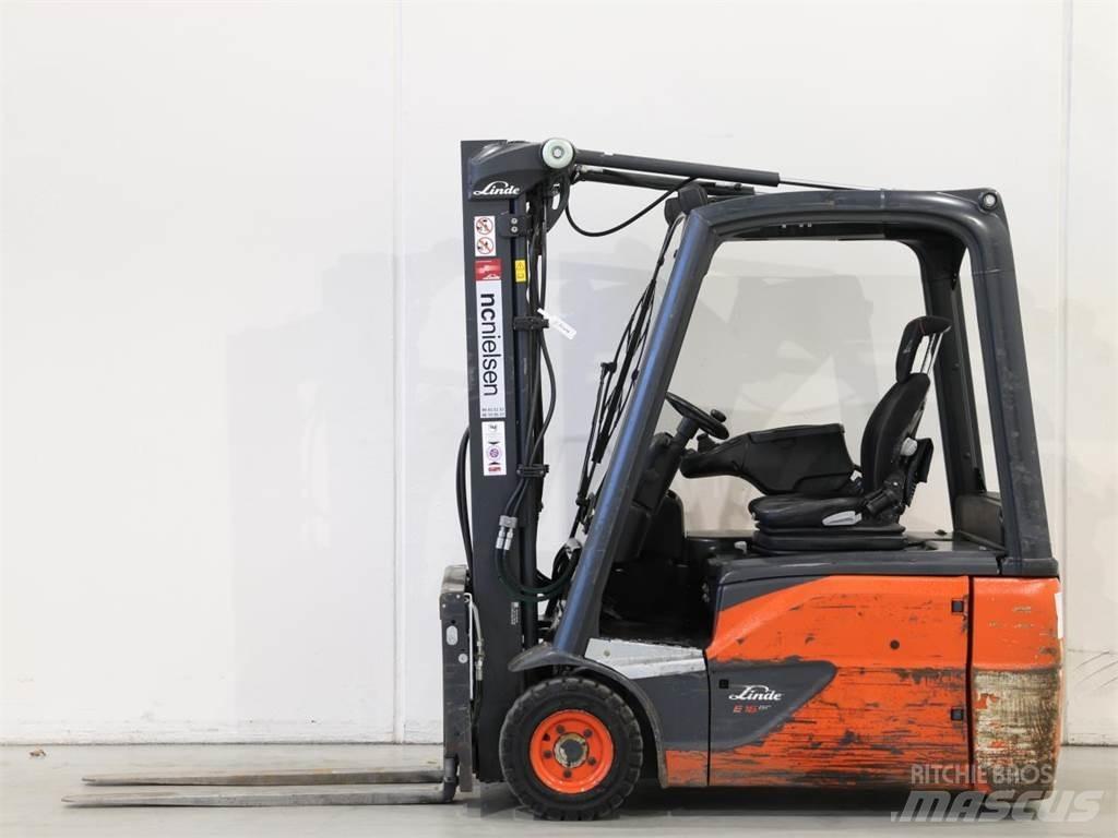 Linde E16 EVO/386-02 Elektro Stapler