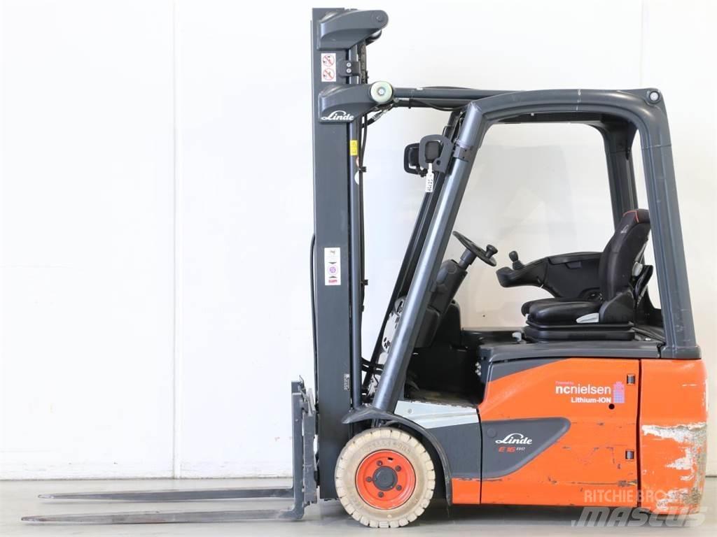 Linde E16C/386 EVO Elektro Stapler