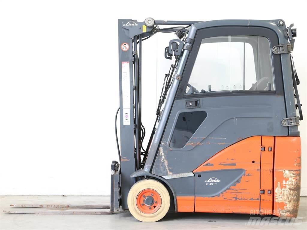 Linde E16H/386-02 Elektro Stapler