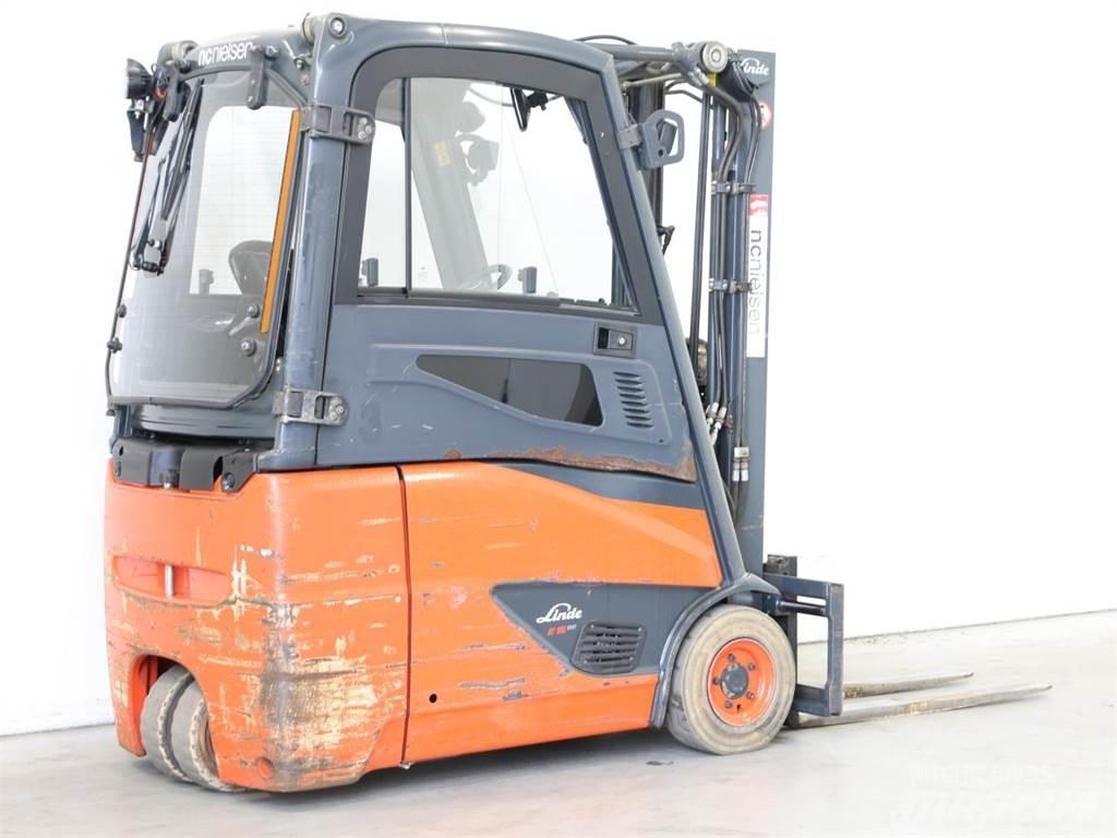 Linde E16H/386-02 Elektro Stapler