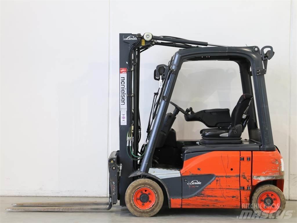 Linde E16P/386-02 Elektro Stapler