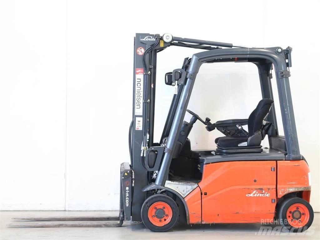 Linde E16P/386-02 Elektro Stapler