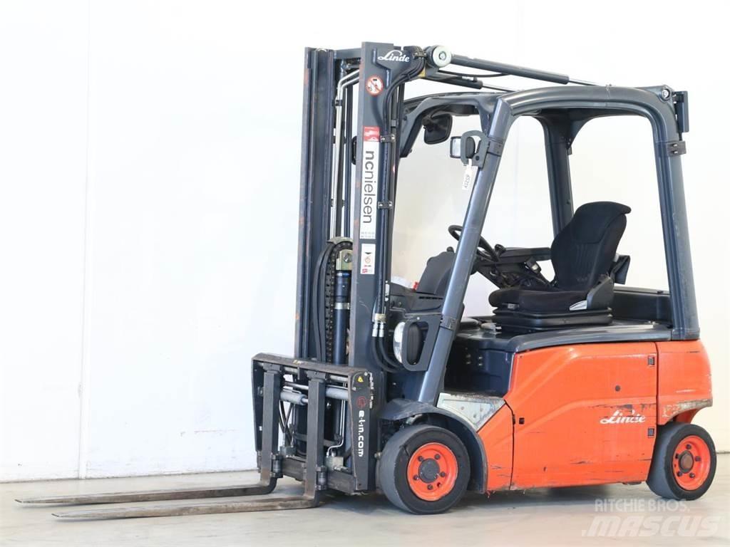 Linde E16P/386-02 Elektro Stapler
