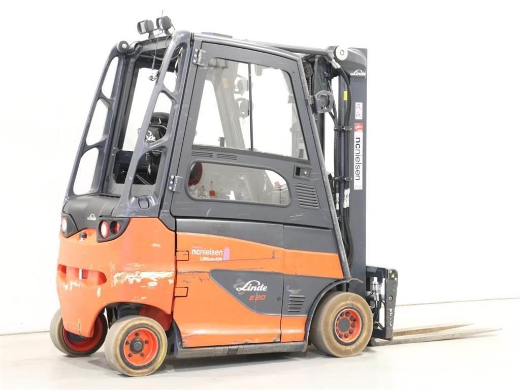 Linde E20/600H/387 Elektro Stapler