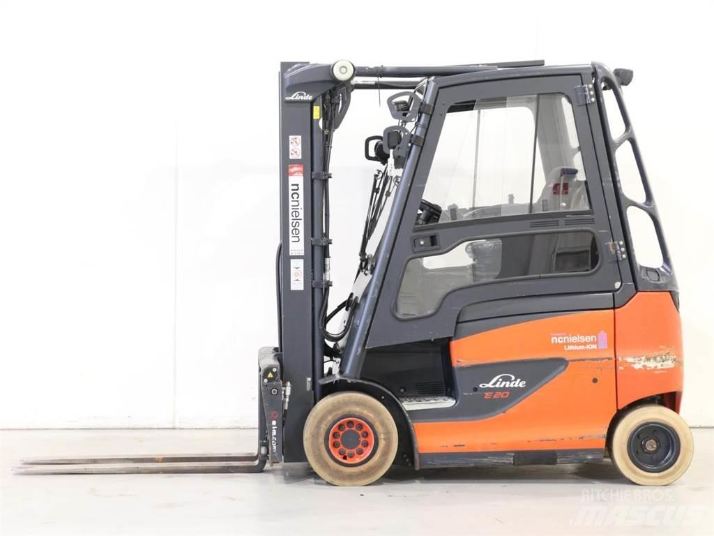 Linde E20/600H/387 Elektro Stapler