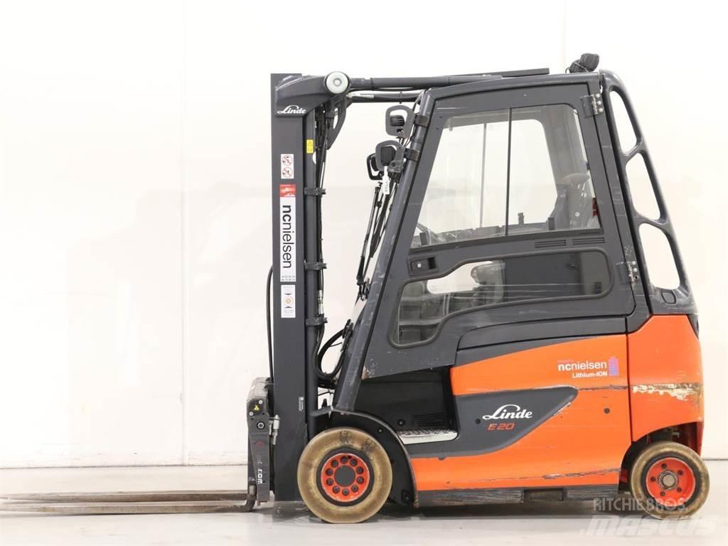 Linde E20/600H/387 Elektro Stapler