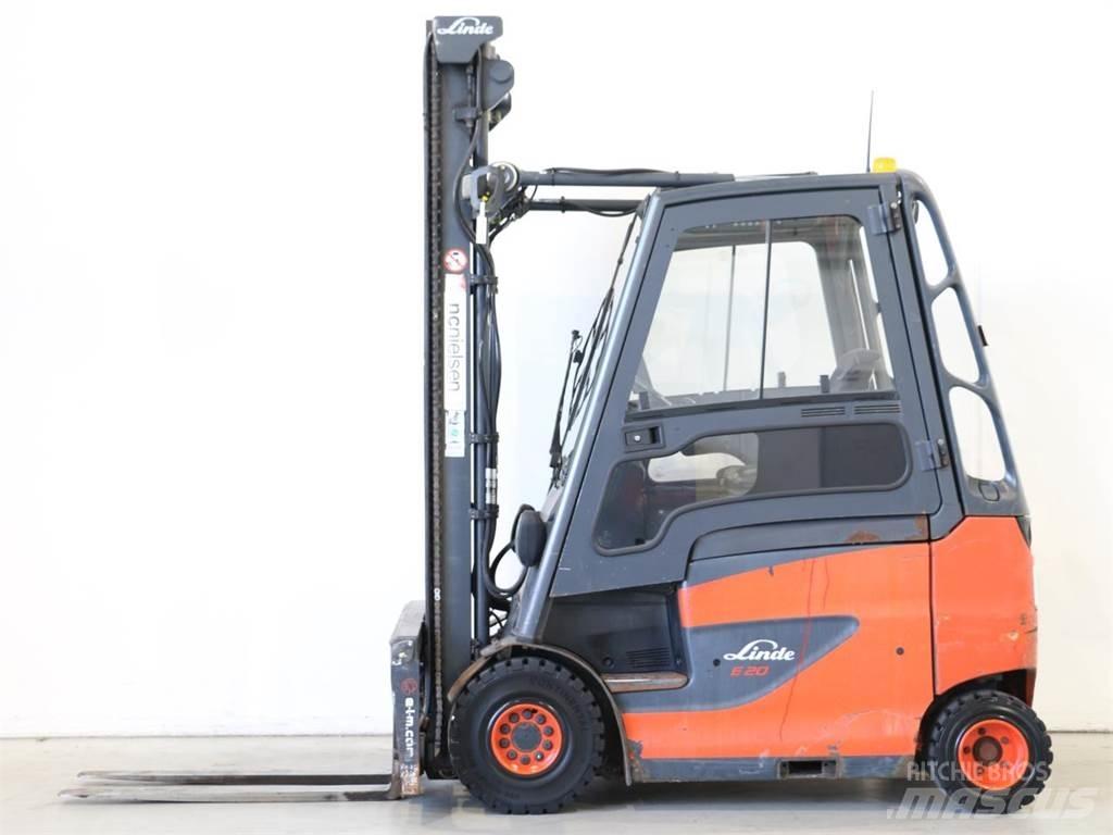 Linde E20/600H/387 Elektro Stapler