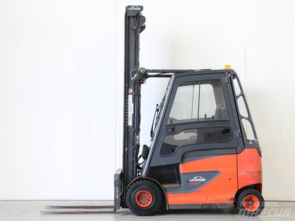 Linde E20/600H/387 Elektro Stapler