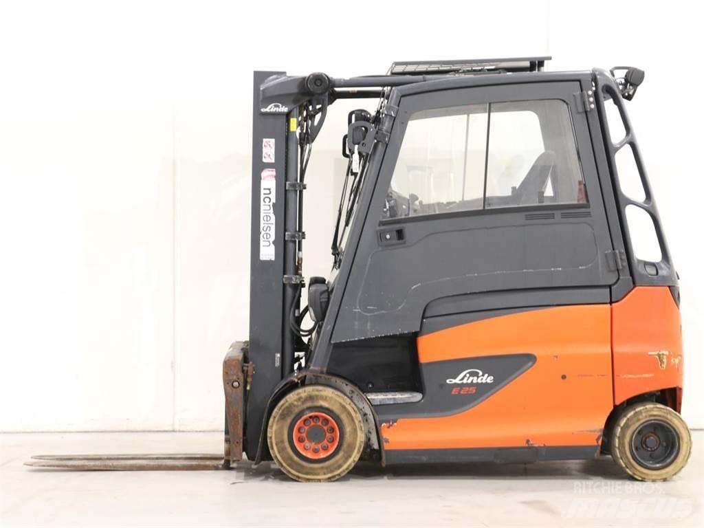 Linde E25/600HL/387 Elektro Stapler
