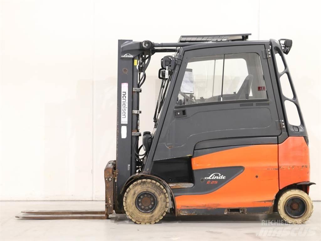 Linde E25/600HL/387 Elektro Stapler