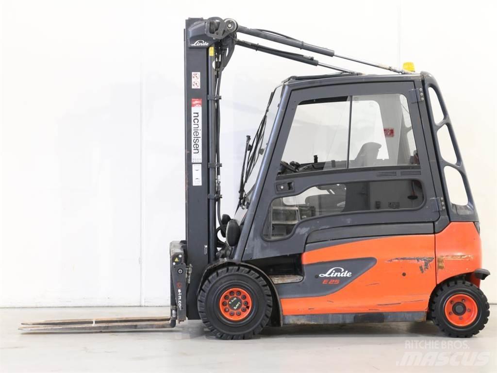 Linde E25L/387 Elektro Stapler