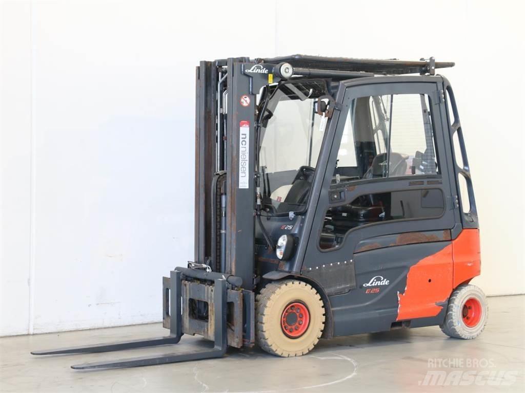 Linde E25L/387 Elektro Stapler