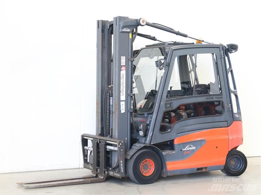 Linde E25L/387 Elektro Stapler