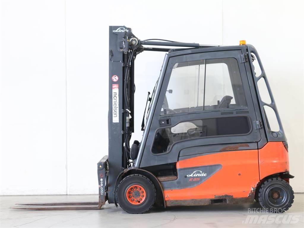 Linde E25L/387 Elektro Stapler