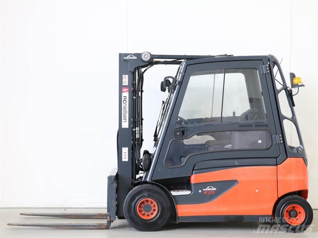 Linde E25L/387-01 Elektro Stapler