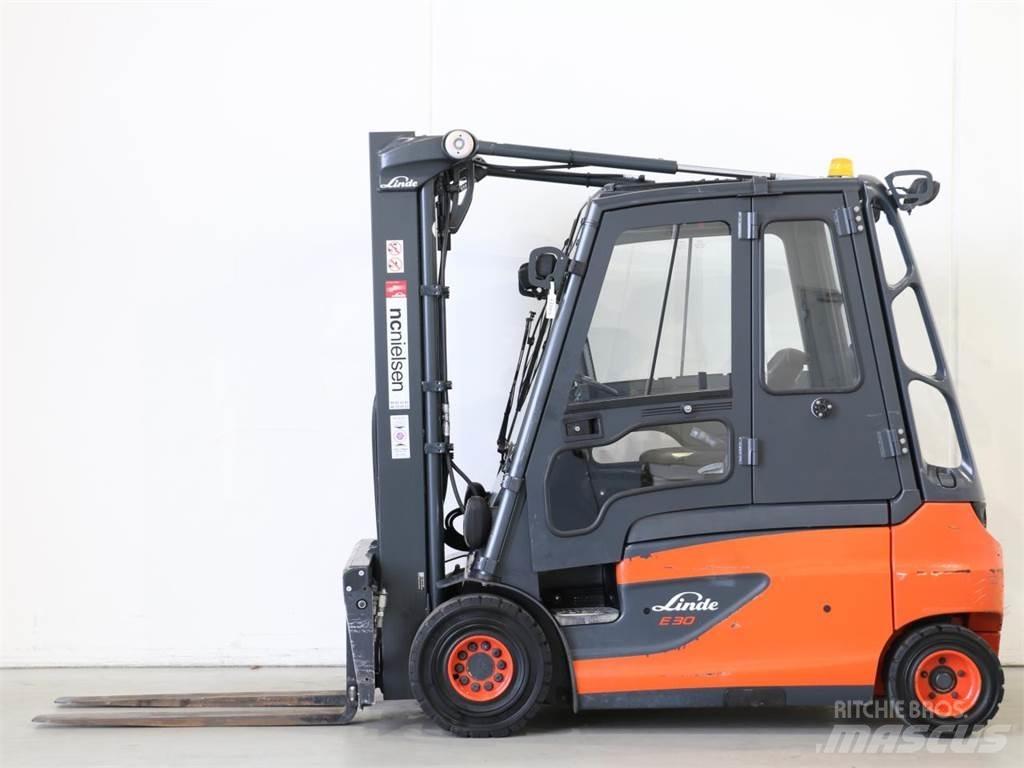 Linde E30L/387 Elektro Stapler