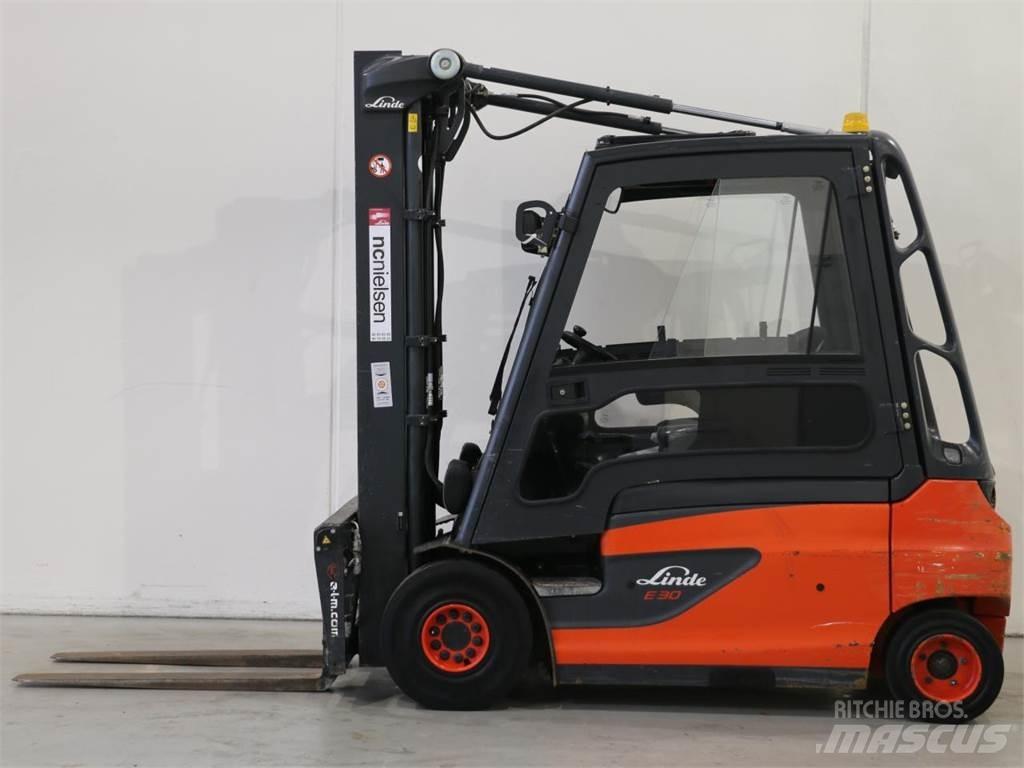 Linde E30L/387 Elektro Stapler