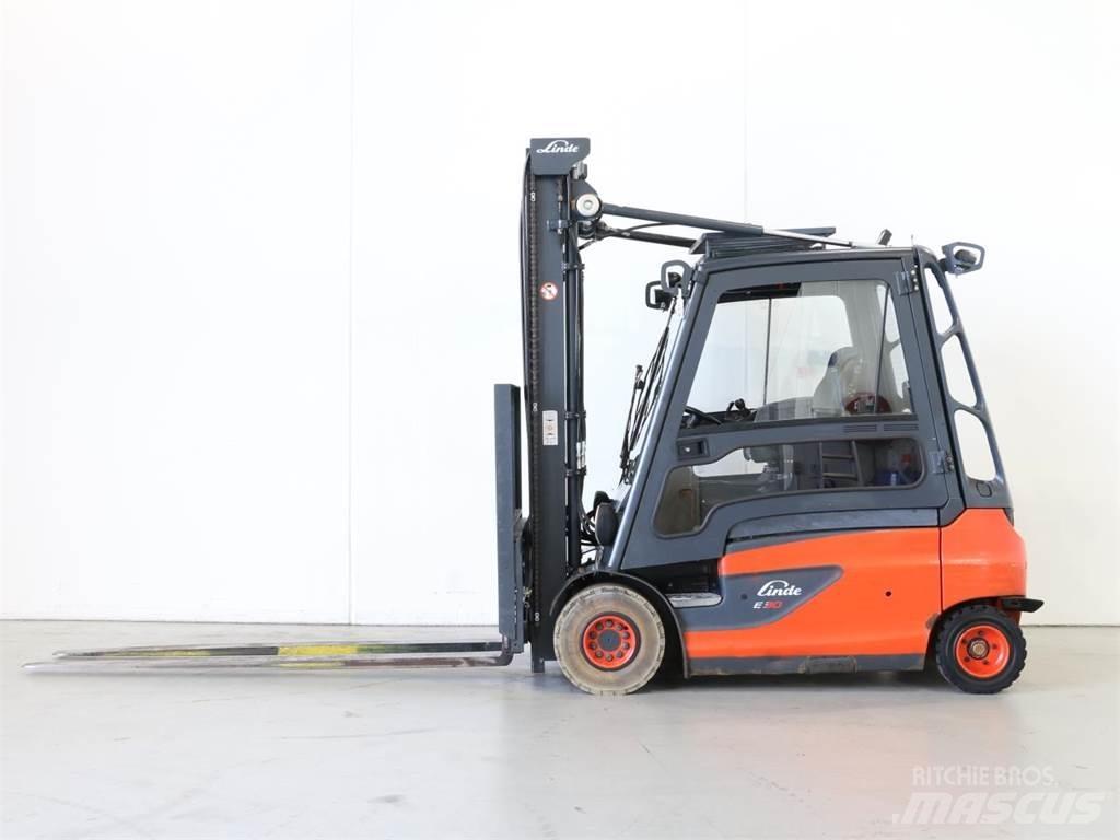 Linde E30L/387 Elektro Stapler