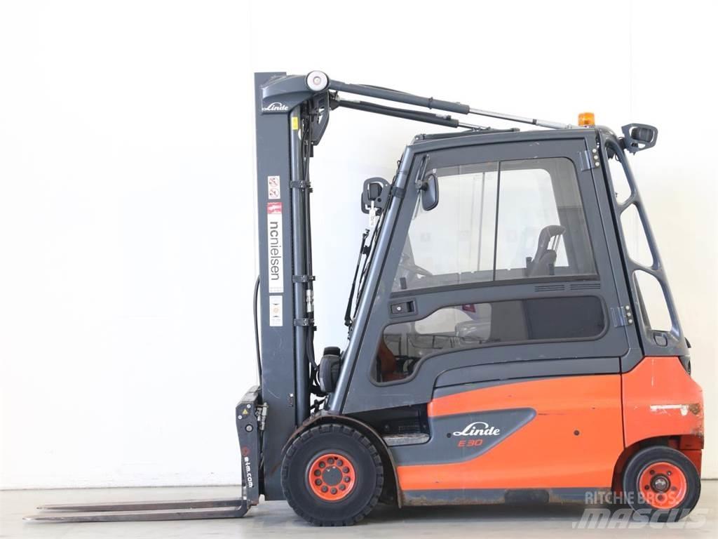 Linde E30L/387 Elektro Stapler