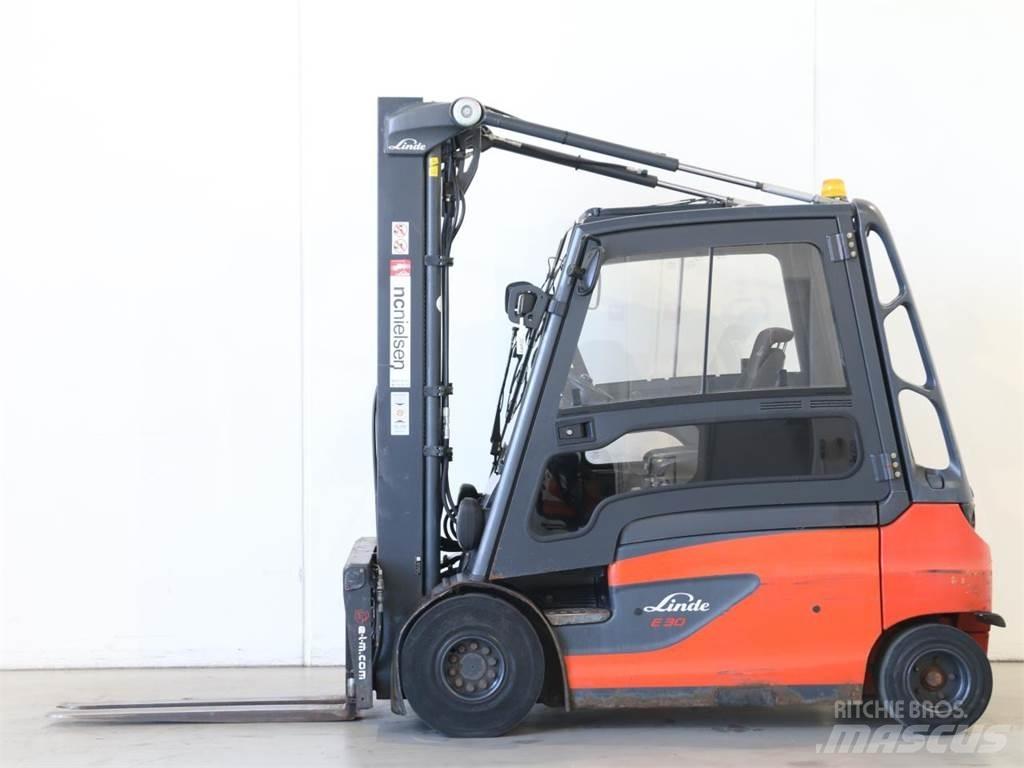 Linde E30L/387 Elektro Stapler