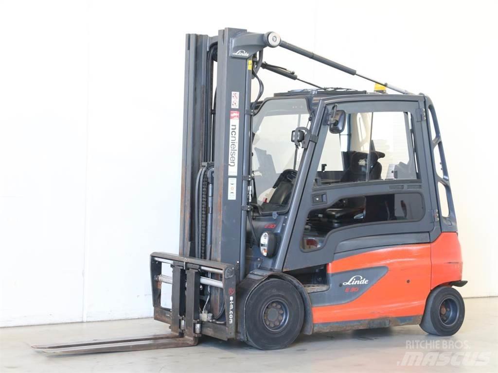 Linde E30L/387 Elektro Stapler