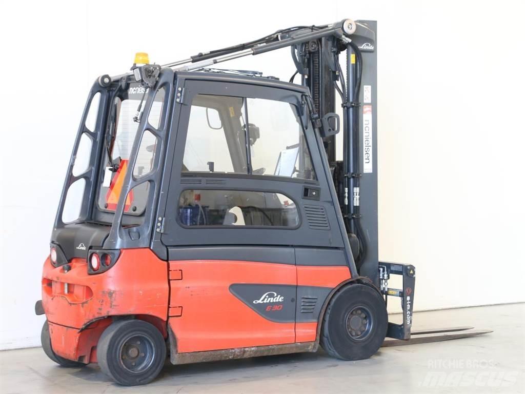 Linde E30L/387 Elektro Stapler