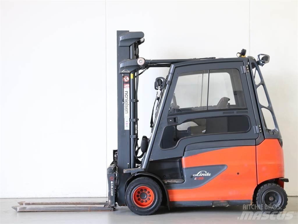 Linde E35HL/387 Elektro Stapler