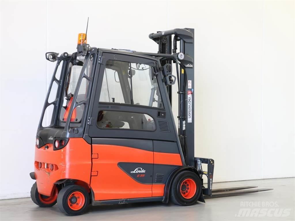 Linde E35HL/387 Elektro Stapler