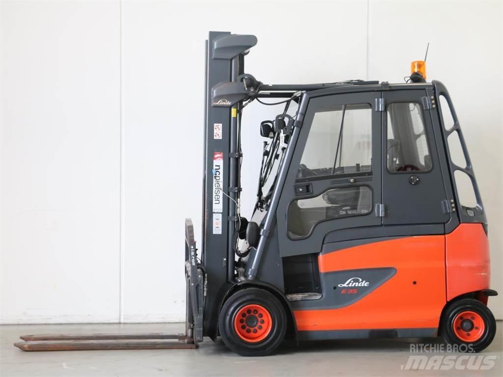 Linde E35HL/387 Elektro Stapler