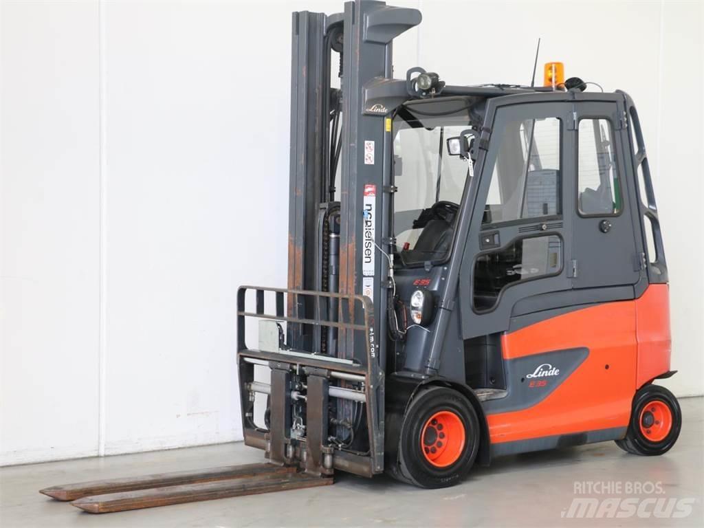 Linde E35HL/387 Elektro Stapler