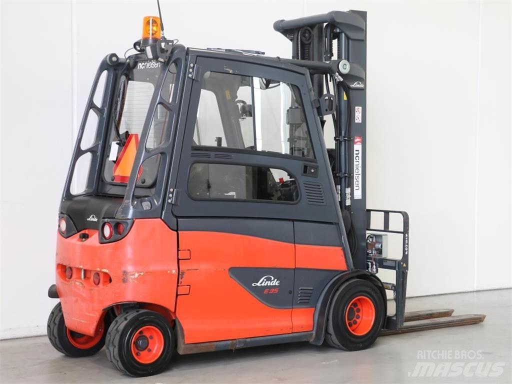 Linde E35HL/387 Elektro Stapler