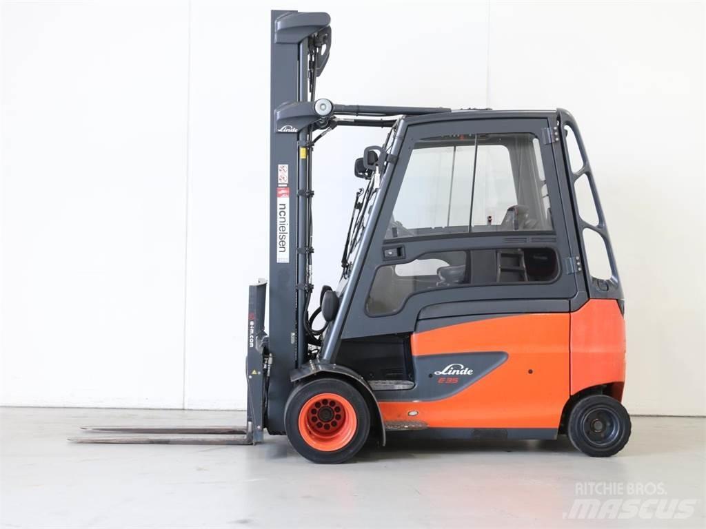 Linde E35HL/387 Elektro Stapler