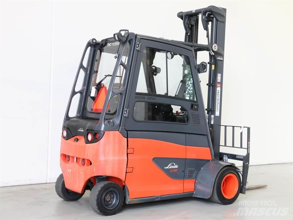 Linde E35HL/387 Elektro Stapler