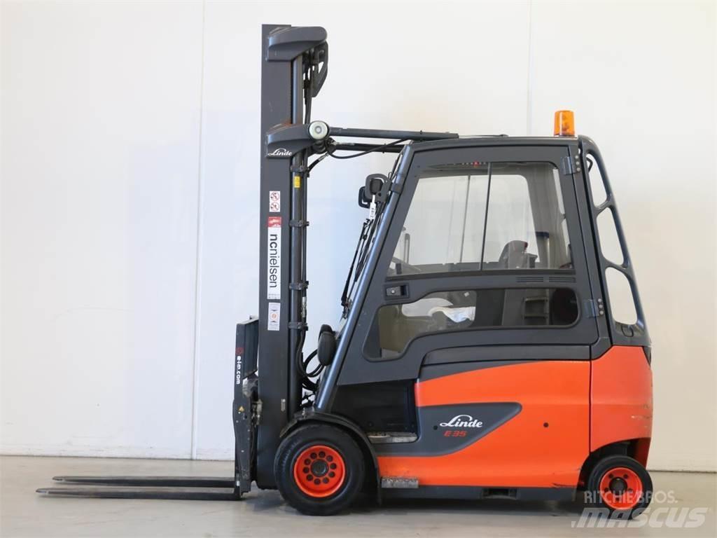 Linde E35HL/387 Elektro Stapler