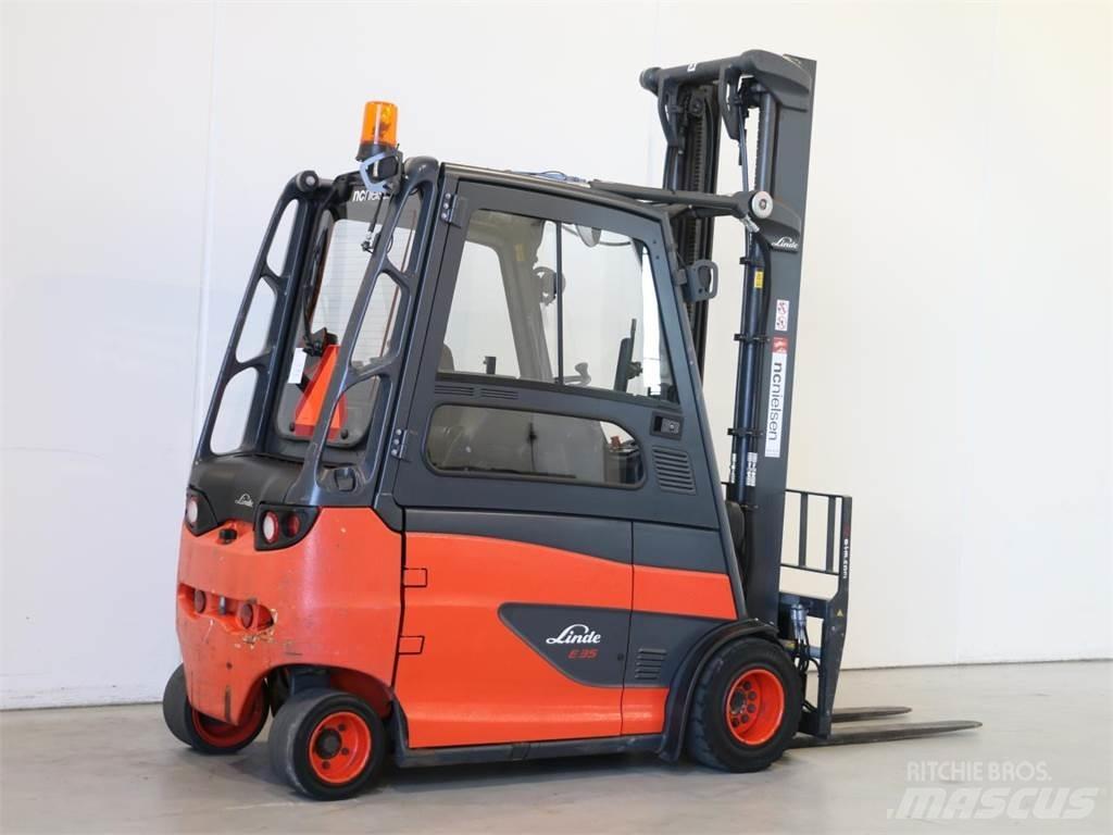 Linde E35HL/387 Elektro Stapler