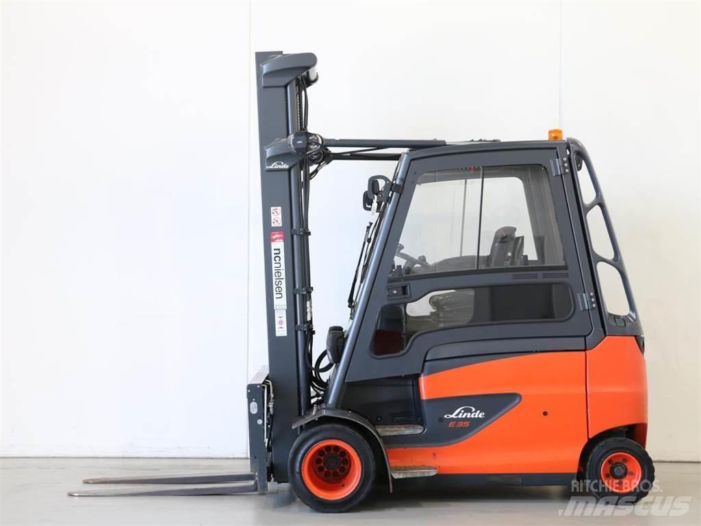 Linde E35HL/387 Elektro Stapler