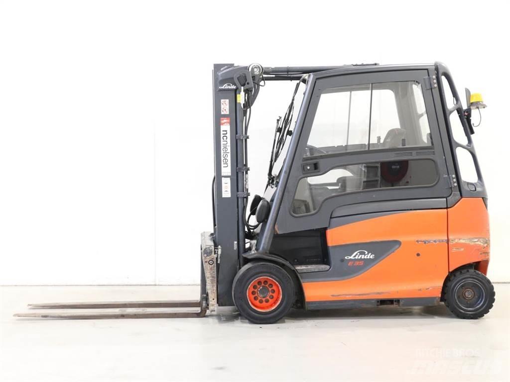 Linde E35HL/387 Elektro Stapler