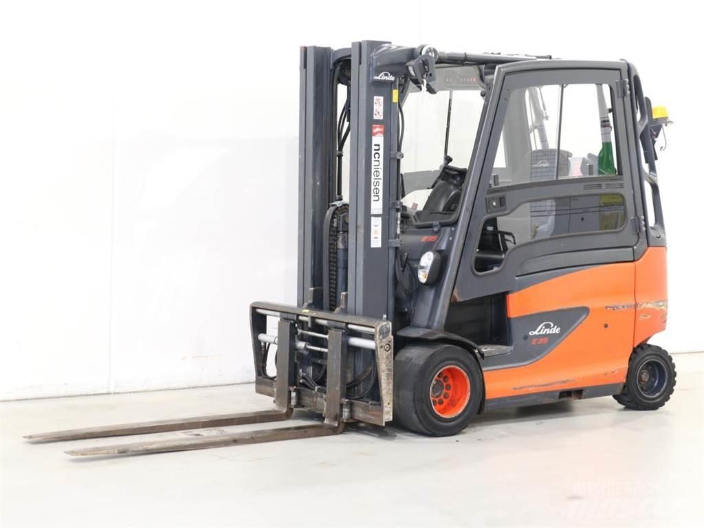Linde E35HL/387 Elektro Stapler