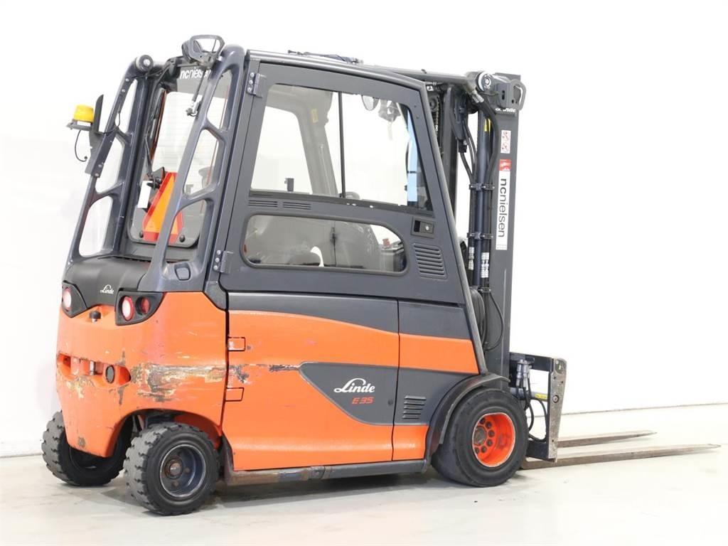 Linde E35HL/387 Elektro Stapler