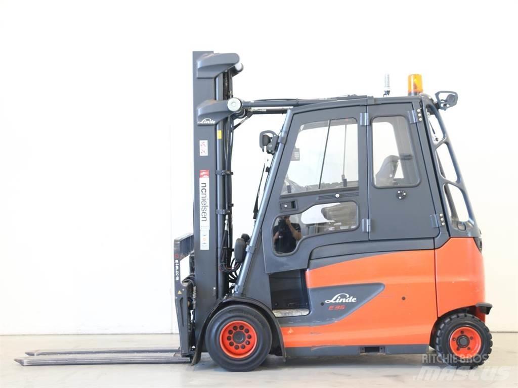 Linde E35HL/387 Elektro Stapler