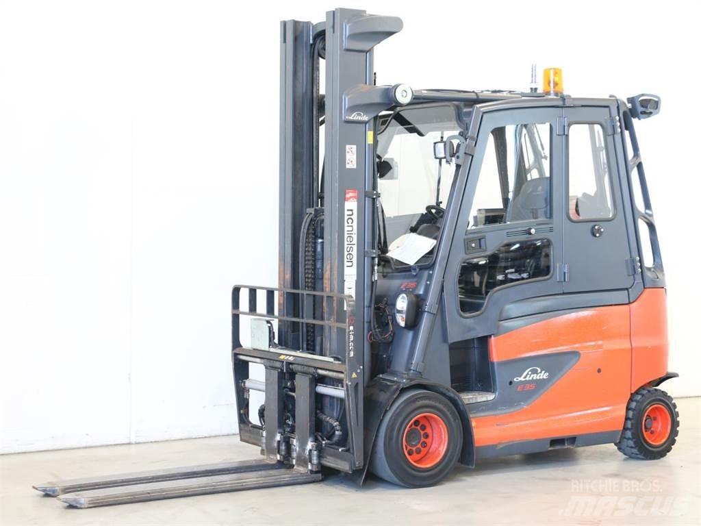 Linde E35HL/387 Elektro Stapler