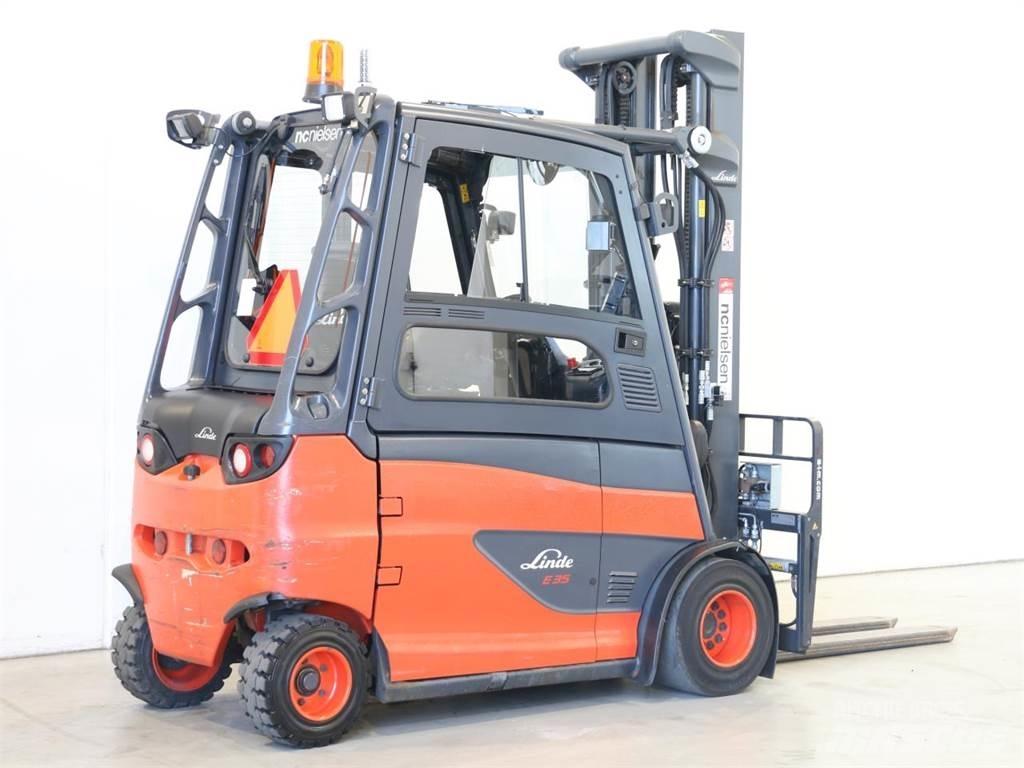 Linde E35HL/387 Elektro Stapler