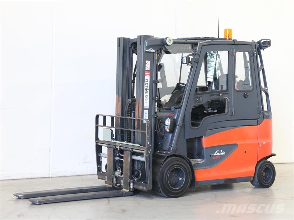 Linde E35HL/387 Elektro Stapler