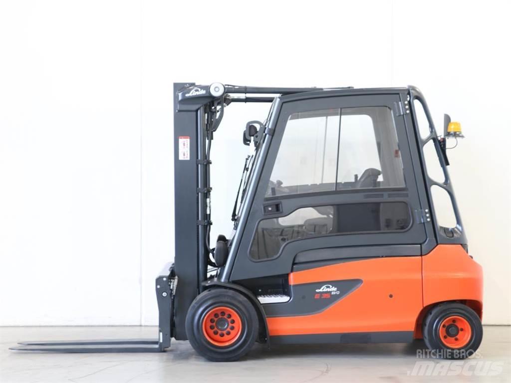 Linde E35L/387 Elektro Stapler
