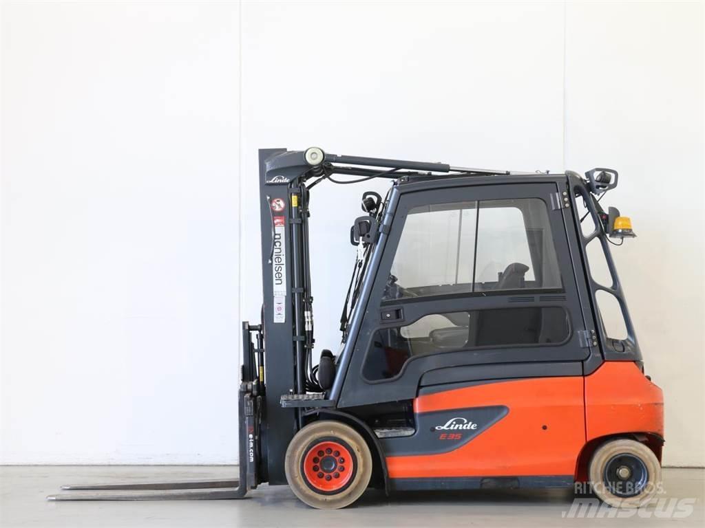 Linde E35L/387 Elektro Stapler