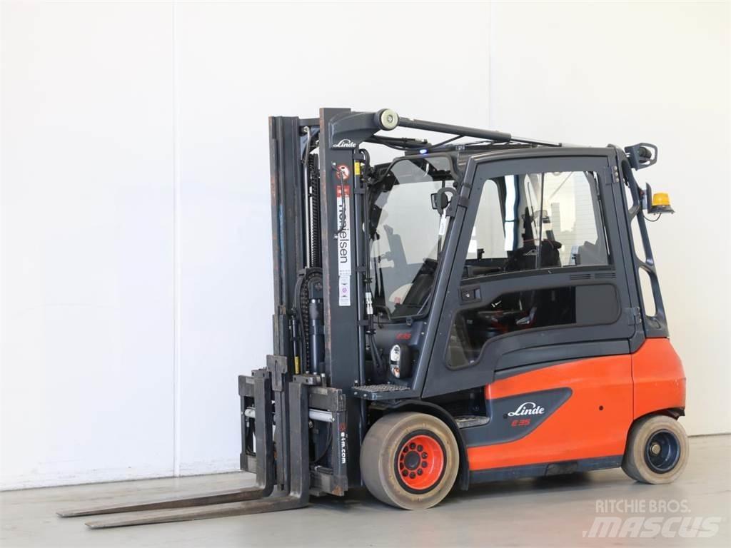 Linde E35L/387 Elektro Stapler