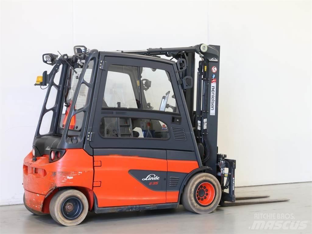 Linde E35L/387 Elektro Stapler