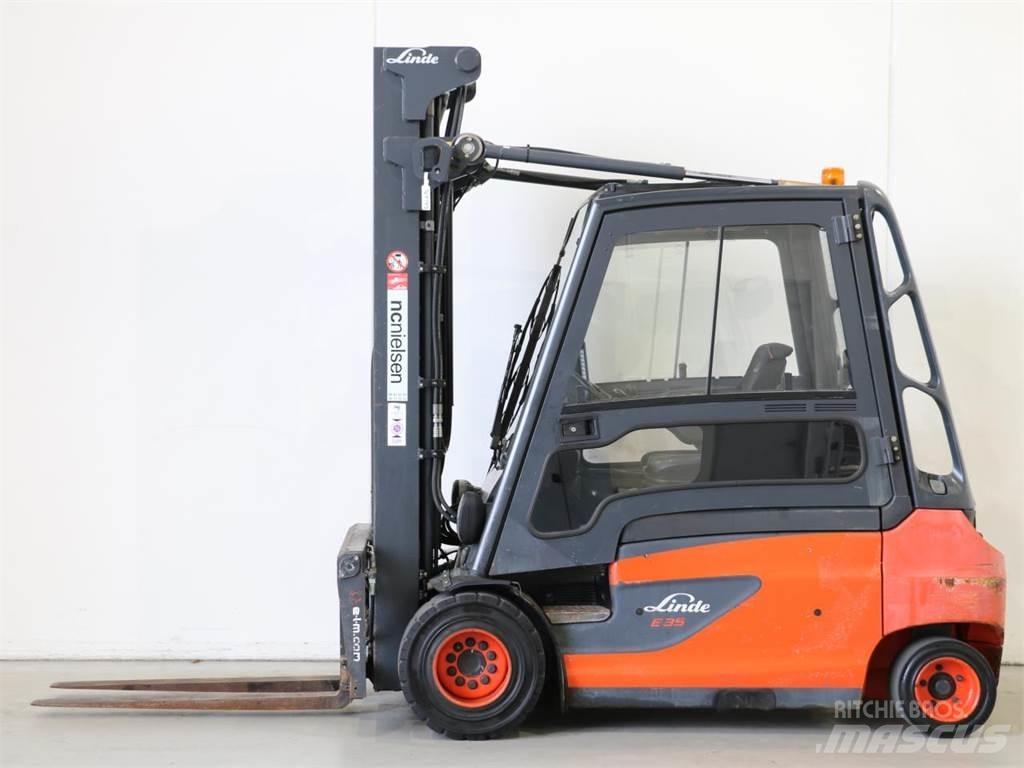 Linde E35L/387 Elektro Stapler