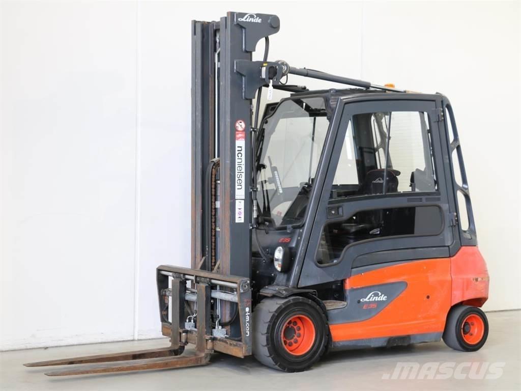 Linde E35L/387 Elektro Stapler